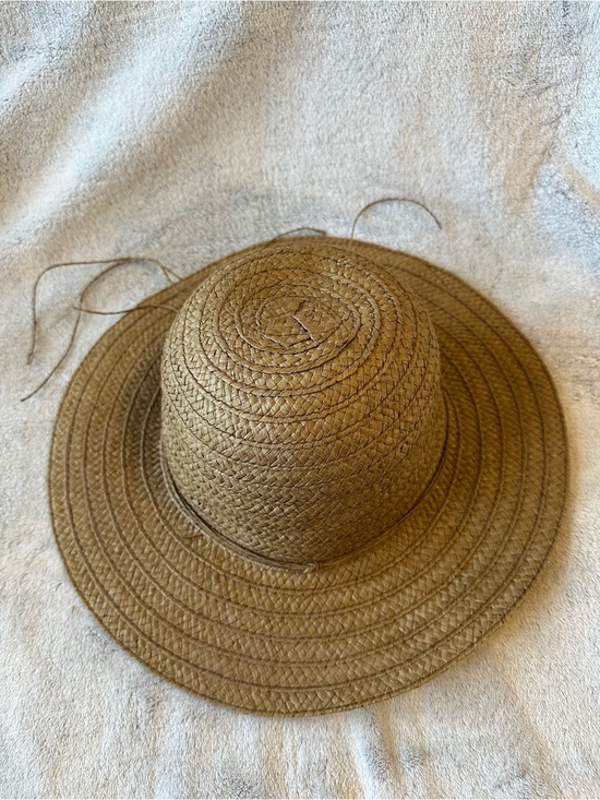 Accessories - Straw Sun Hat - Brown Wide Brim Women's Hat